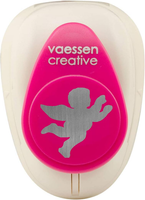 Vaessen Creative 21435-511 Motivstanzer, Medium Stanzer Engel, Ausstanzung 2,5 C