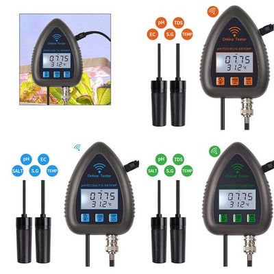 User Friendly 5 in 1 WiFi pH Monitor for Water Quality Control with For Tuya