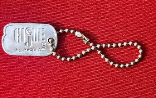 VINATGE HASBRO 1964 GIJOE RARE Double (R) DOG TAG from the Basics set!!