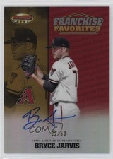 2020 Bowman's Best Franchise Favorites Gold Refractor /50 Bryce Jarvis Auto 1c0p