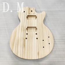Paulownia Wood LP Style Electric Guitar Body Unfinished Natural Wood Guitar Body