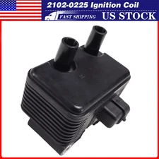 Drag Specialties Black 0.5 Ohm Ignition Coil Single Fire 99-06 Twin Cam 04-06 XL