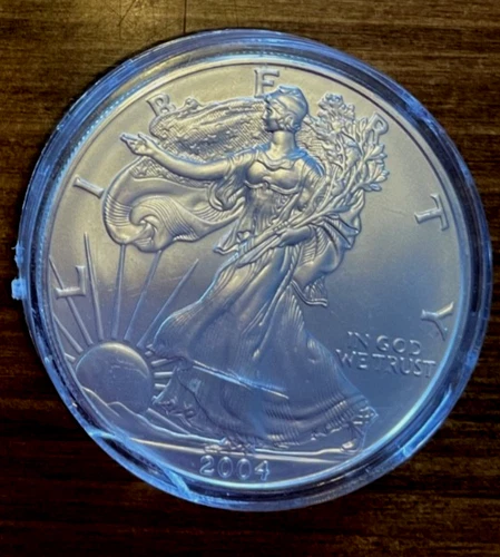 2004 1 oz Silver American Eagle (Brilliant Uncirculated)