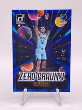 Ja Morant 2024-25 Panini Donruss Zero Gravity Blue Holo Laser SP /49 #9 AC