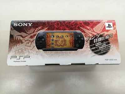 SONY PSP-3000 MHB Monster Hunter Portable 3rd Hunters Model Console Japan