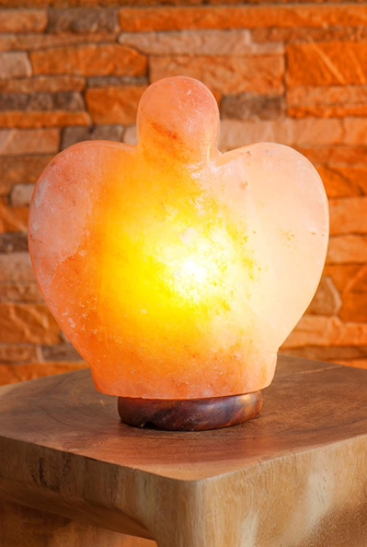 Angelo – Lampada Di Cristallo Di Sale - Foto 12 di 12