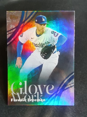 2026 Topps Series 2  Glove Work Foil  #GW-29 Freddie Freeman   LA Dodgers 