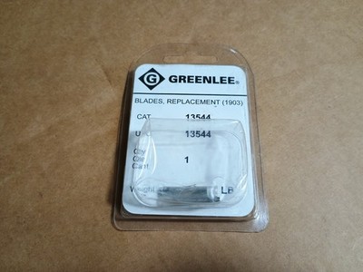 Pair of Greenlee Wire Stripper Blades 1903 Cat. No. 13544 - FAST SHIPPING!