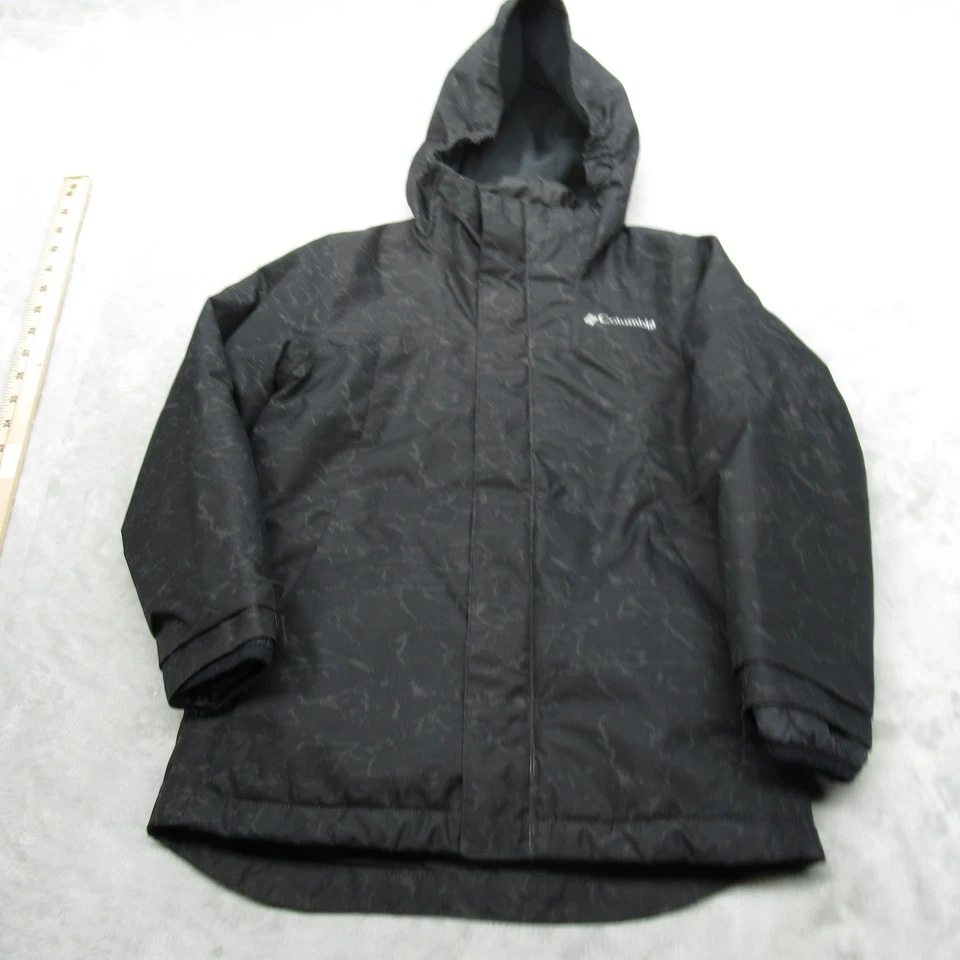 Columbia Jacket Youth Small Black Whirlibird II Waterproof Omni Heat Liner 3in1 - Image 2 of 4