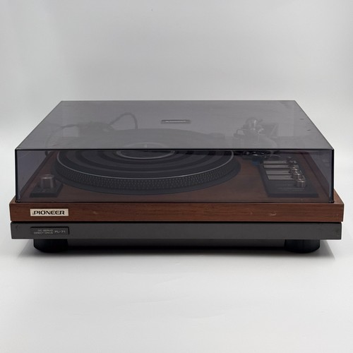 Pioneer PL-71 Vintage Direct Drive Turntable 1970s Japan Hi-Fi Tested Working
