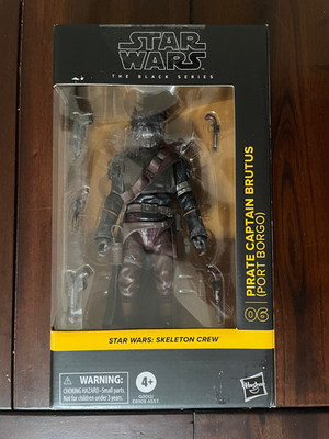Star Wars Pirate Captain Brutus The Black Series Skeleton Crew 06 Action Figure