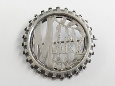 Antique Sterling Silver Mary Name Brooch Pin Circa 1880 4.5g