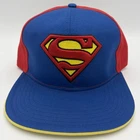 Superman Snapback Hat Movie DC Comics
