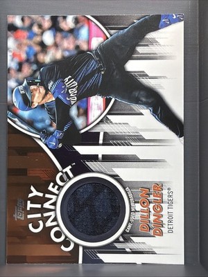 2026 Topps Series 1 - City Connect Swatch Collection Dillon Dingler #CC-DD (MEM)