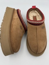 UGG Tazz Platform Slippers Chestnut Size 6 Womens