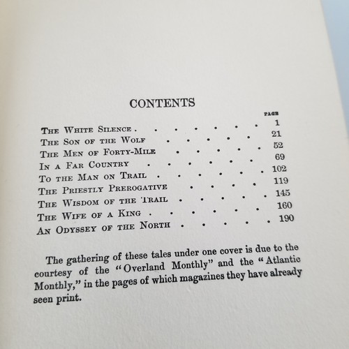 Antique The Son Of The Wolf Jack London HC 1900 1st edition Grosset & Dunlap - Picture 7 of 11