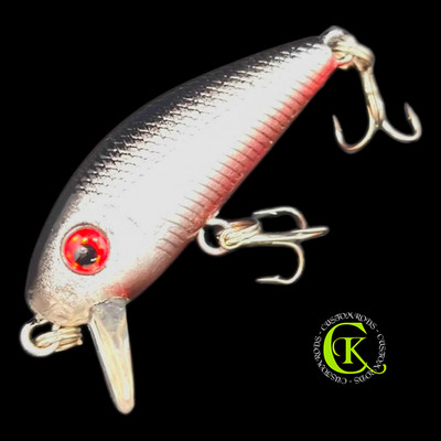 Wobbler 4cm Crankbait Twitchbait Köder Shad Forelle Barsch Döbel Bass Blinker B4
