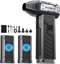 X305 Air Duster with Dual Battery Pack - 150,000Rpm, 3-Gear Adjustable Speed, Ul