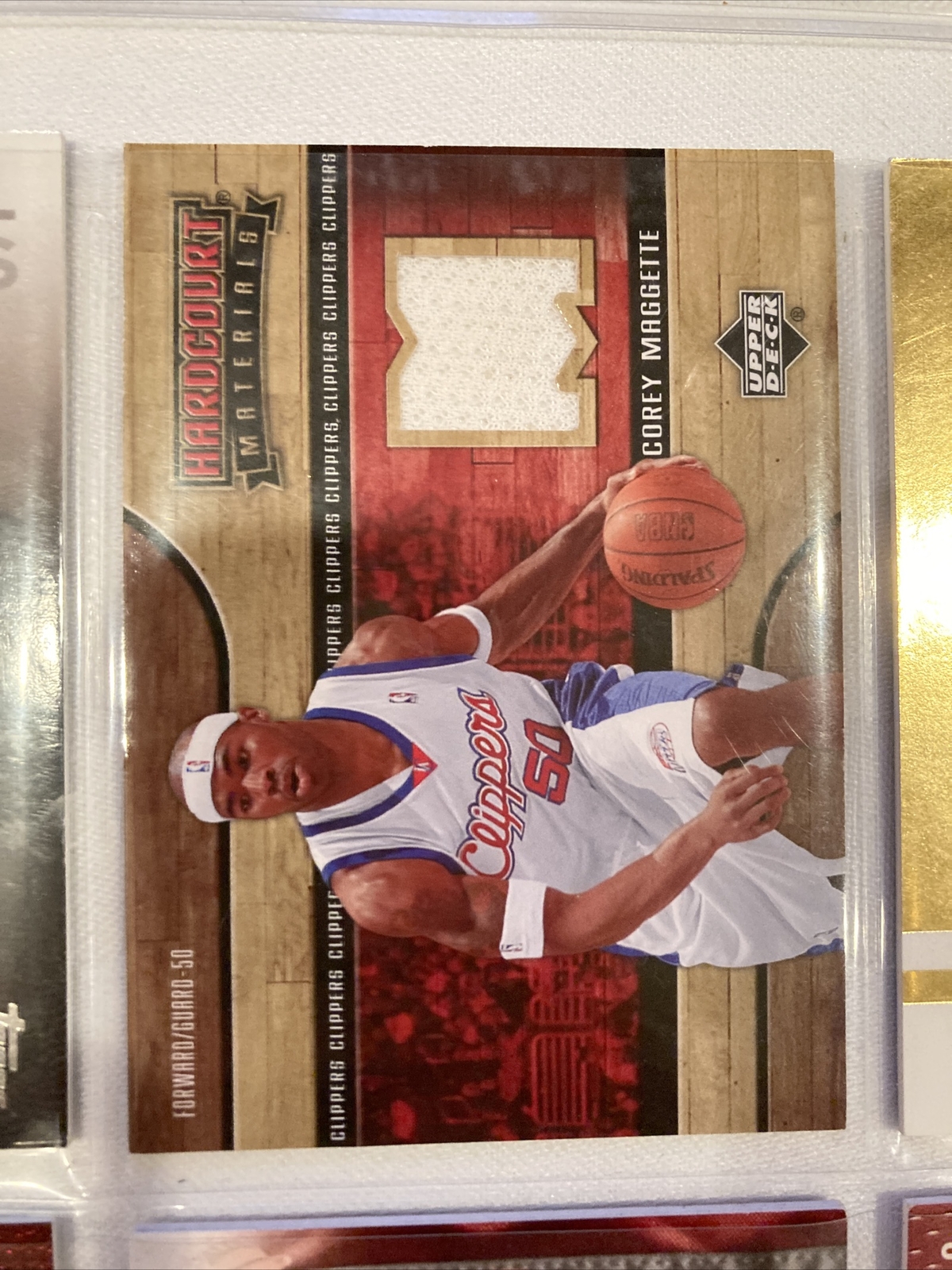 Lot Of 9 Game Worn NBA Jersey Basketball Cards Short print Vince