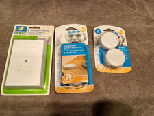 3 Baby Child Proofing Standard Electrical 2 Outlets 1 Cord and 2 Blind Cords