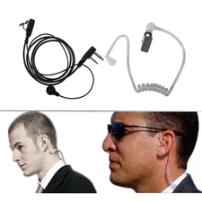 Earpiece headset Mic surveillance for Baofeng Radio Two-Way Radio Walkie Talkie