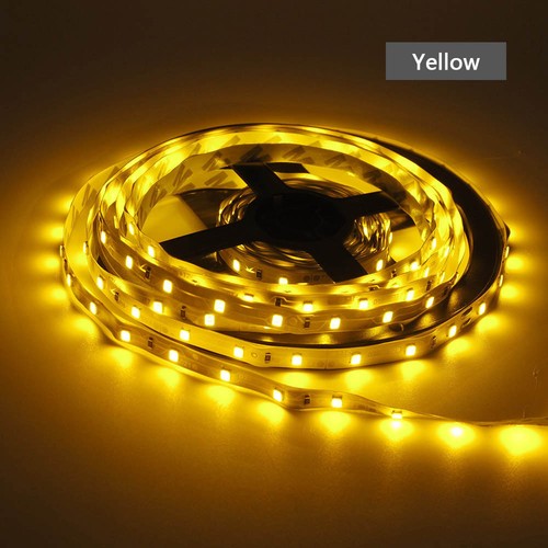 5M/Roll RGB Warm Cool White Red Green Blue Yellow Flexible 3528 LED Strip Lighs - Picture 18 of 20