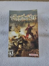 Ghosthunter (Sony PlayStation 2, 2004) PS2 AUTHENTIC MANUAL ONLY 