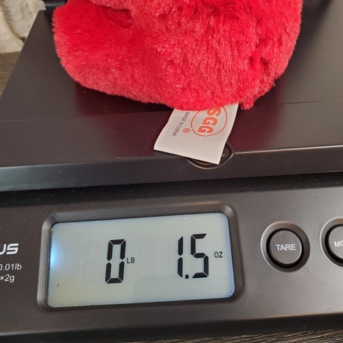 Mini Oso de Peluche Rojo Feliz Día de San Valentín SUAVE SEDOSO 5" Pequeño Corazón de Peluche - Imagen 8 de 8
