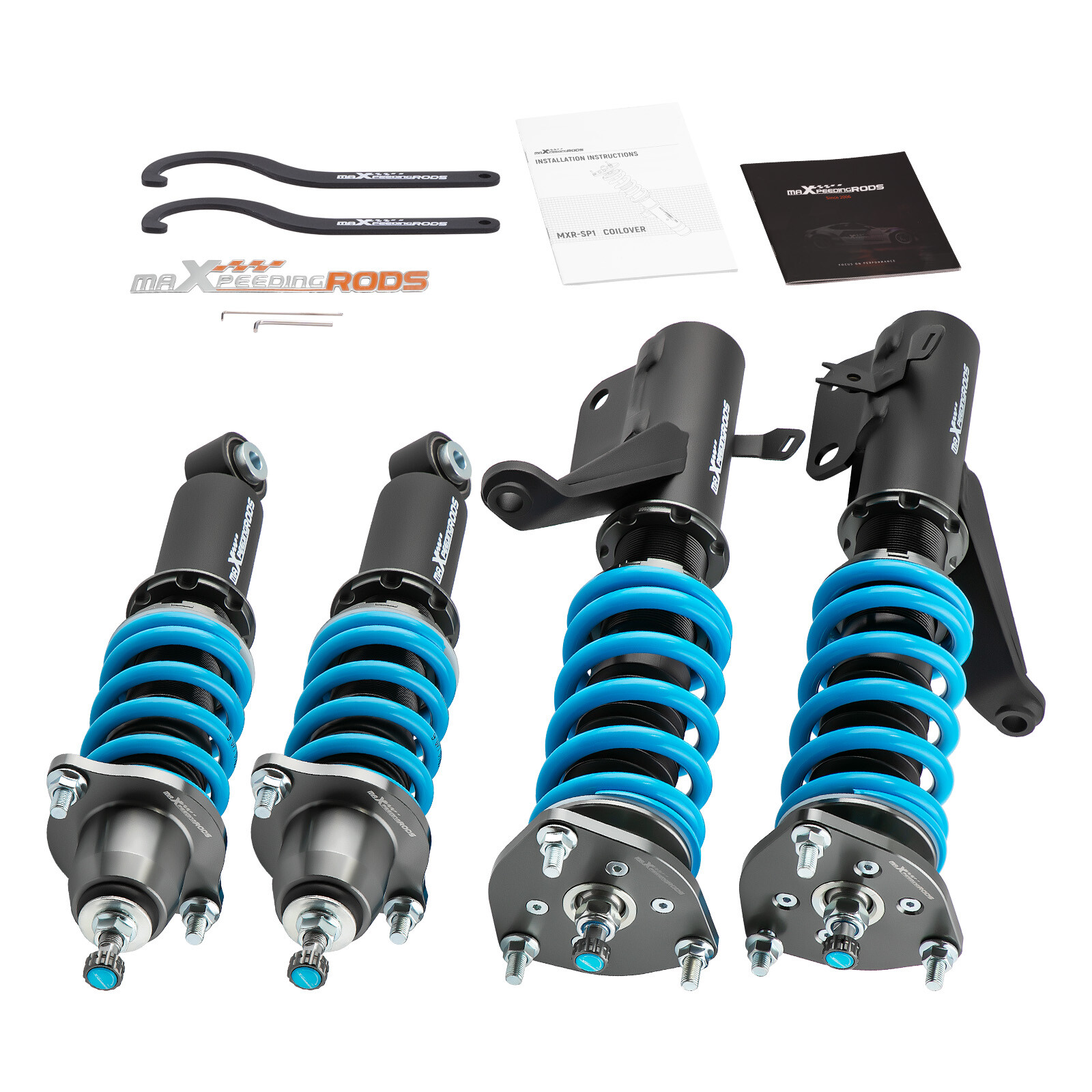 MaXpeedingrods Coilovers Struts Shocks For Acura RSX 2Door 2.0L 2002