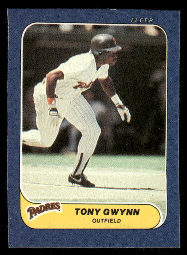 Tony Gwynn 1986 Fleer Classic Mini Miniatures #69 San Diego Padres