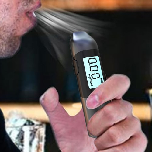 Digital Portable Breath Alcohol Tester Breathalyzer Analyzer Personal Detector - Picture 8 of 12