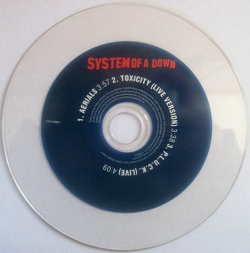 SYSTEM OF A DOWN Aerials RARE AUSTRALIAN ONLY Limited Edition CD Single w Card - Bild 2 von 4