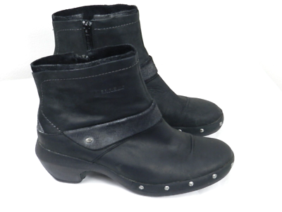 靴 MERRELL LEATHER BOOTS Merrell Summit Dark Brown Hiking Boots Mens Size 8.5 Brown Leather