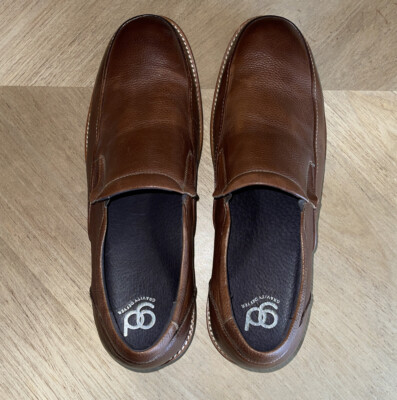 Gravity Defyer Mens Brown Leather‎ Slip On Loafers Comfort Shoes Size 11.5 Wide Gdefy Gravity Defyer Men main image 3