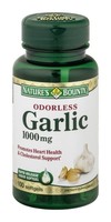 Nature's Bounty Dietary Softgels Odorless Garlic 1000 Mg - 100 Ct on sale Nature's Bounty Dietary Softgels Odorless Garlic 1000 Mg - 100 Ct on sale