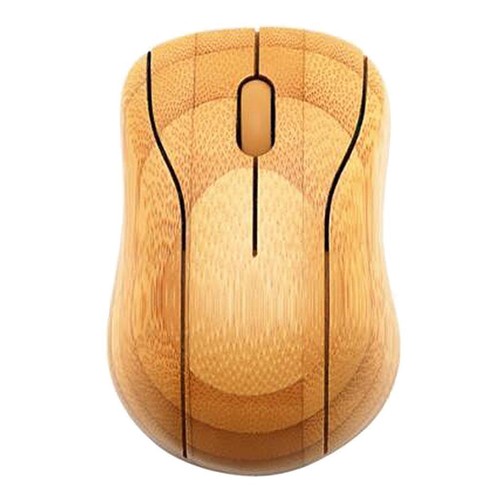 MagiDeal Wireless Bamboo Mouse Healthy Eco Friendly Optical Mice for Computer - Picture 6 of 7