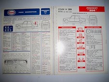 Revue technique Peugeot 204