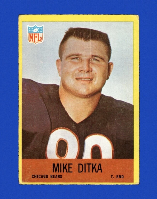 Mike Ditka trading card