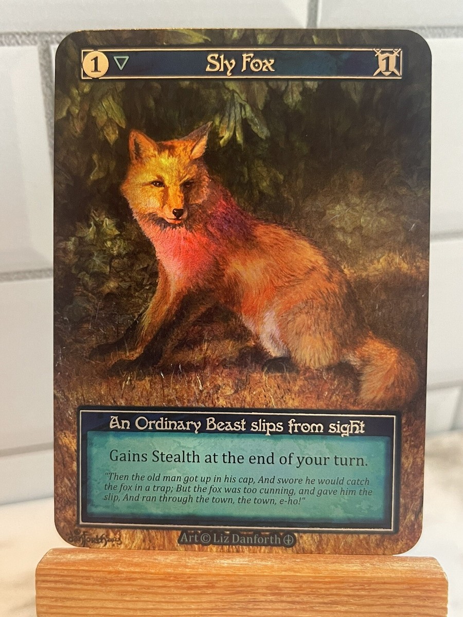 Sly Fox Ordinary FOIL - Sorcery Contested Realm - Arthurian