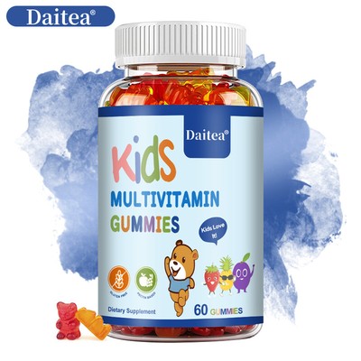 Gummy Bears - Kid Daily Multi Vitamin Mineral Formula -with Vitamin C, B6, Zinc