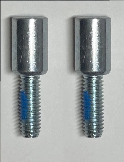 2x Ikea Metric Screw Screws M6 with Sleeves 35mm Hex5 Steel Part 117444