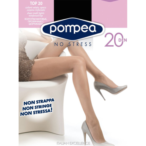 POMPEA Top 20 Denari Collant Donna Velato Opaco - 12 Pezzi offerta - Foto 1 di 1