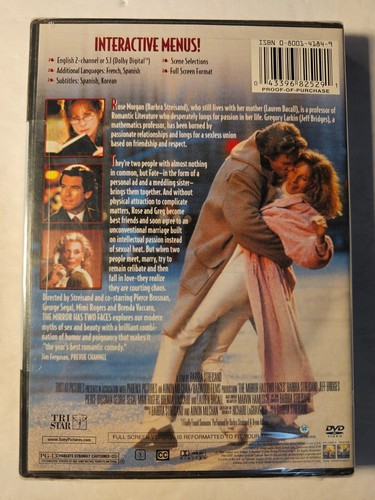 The Mirror Has Two Faces (DVD, 1996) BRAND NEW - Picture 2 of 2