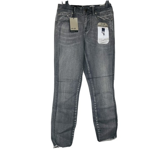 Ankle Skinny Jeans, Hamilton Grey Size 