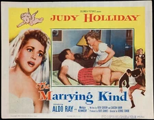MARRYING KIND Original Movie Lobby Card Poster Judy Holliday Marriage Comedy
