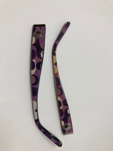 Authentic Temple Replacement PARTS Coach BERNICE 844 Purple 135mm FF85