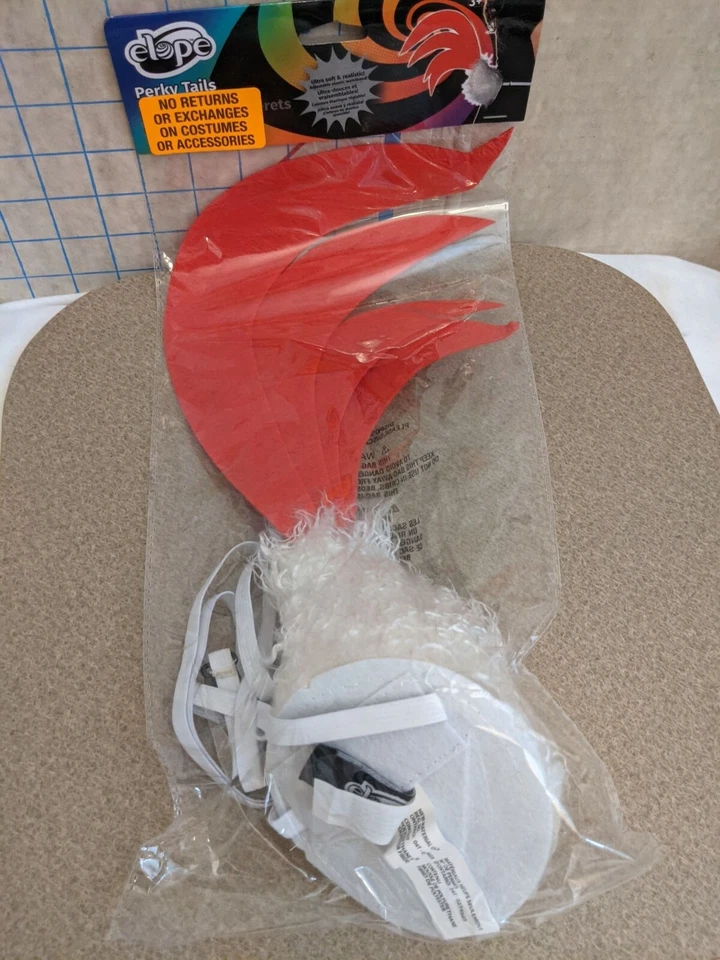 Accesorios de Halloween Cola de Caballo/Unicornio Unicornio Cuernos y Pelucas Colas de Gallo Gato Foto 3 de 4