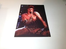 DAVID BOWIE 8X12 Photo Aladdin Sane Tour 1973 Live Concert Ronson Glam Rock  #22