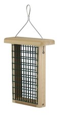 Kettle Moraine Cedar Double Suet Feeder Wild Bird Woodpecker Feeder 8316