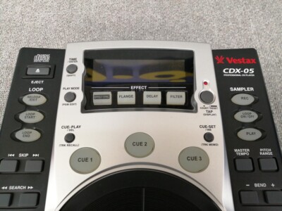 Vestax CDX-05 Professional Turntable Mixing CD Player Used